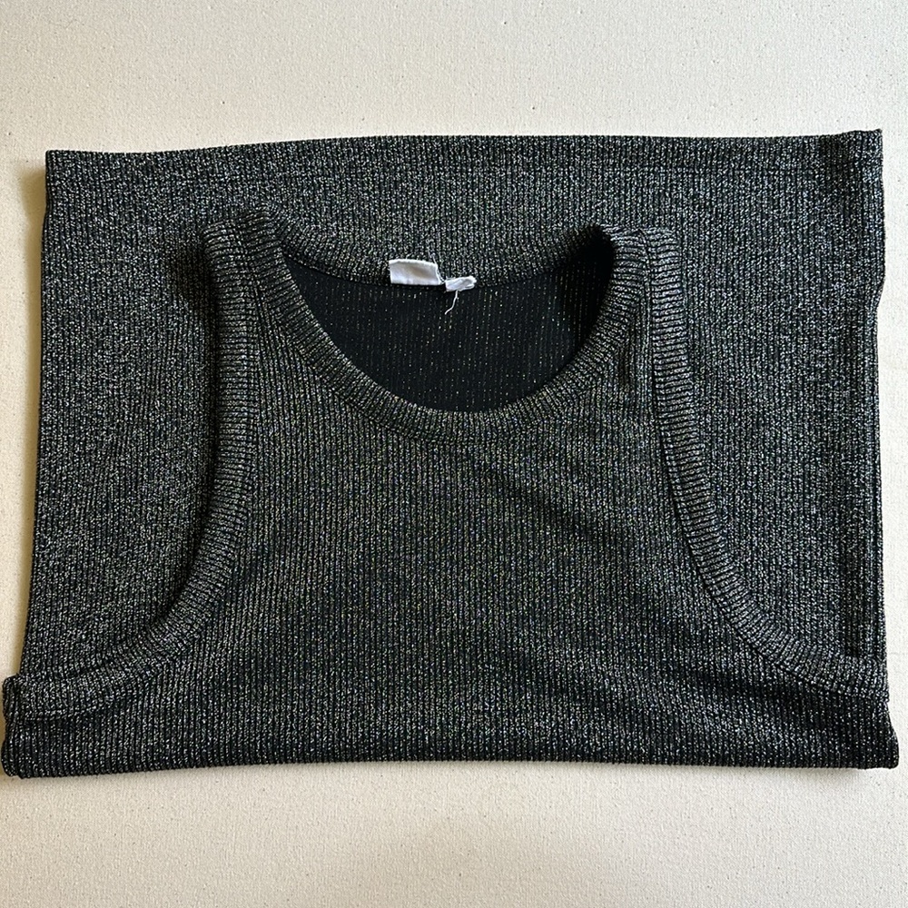 Metallic tank top